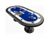 Poker stol plavi